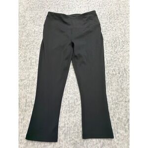 DSG Momentum Womens High-Rise Capri Leggings Pure‎ Black Small DAW12304B